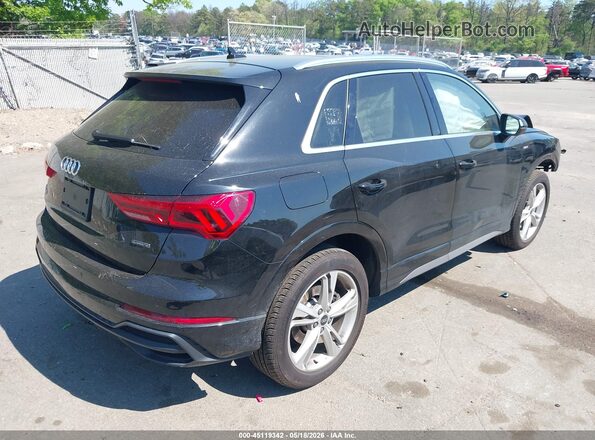 WA1EECF39M1050383 2021 AUDI Q3 Черный Задняя правая четверть