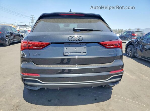 WA1EECF39P1065891 2023 AUDI Q3 Black უკანა ხედი