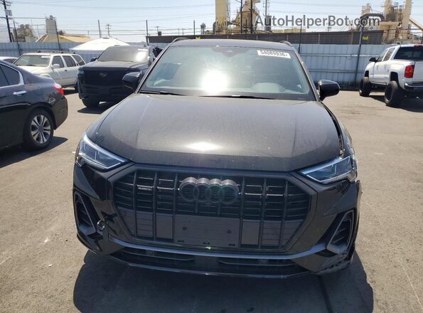 WA1EECF39P1065891 2023 AUDI Q3 Black წინა ხედი