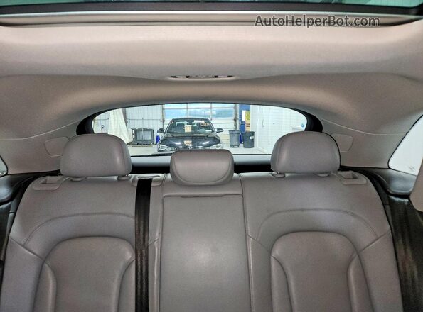 WA1EFCFS2GR011452 2016 AUDI Q3 Gray უკანა სავარძლების ხედი