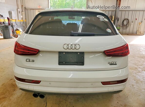 WA1EFCFS5GR025023 2016 AUDI Q3 White Widok z tyłu