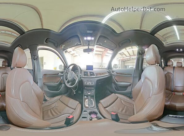 WA1EFCFS5GR025023 2016 AUDI Q3 White Widok wnętrza 360 stopni