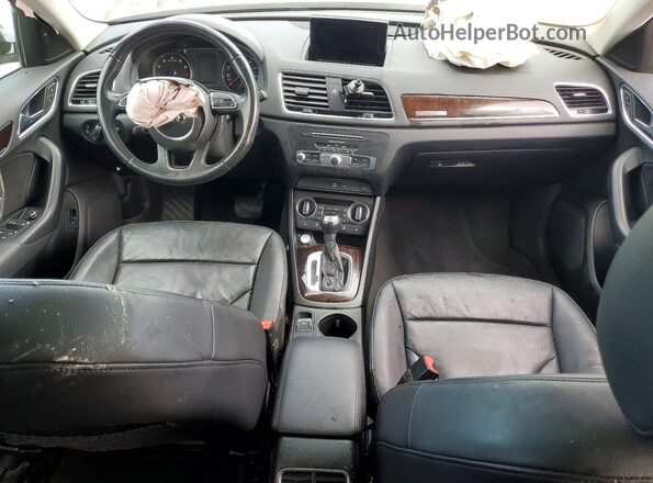 WA1EFCFSXGR011702 2016 AUDI Q3 Black Widok deski rozdzielczej