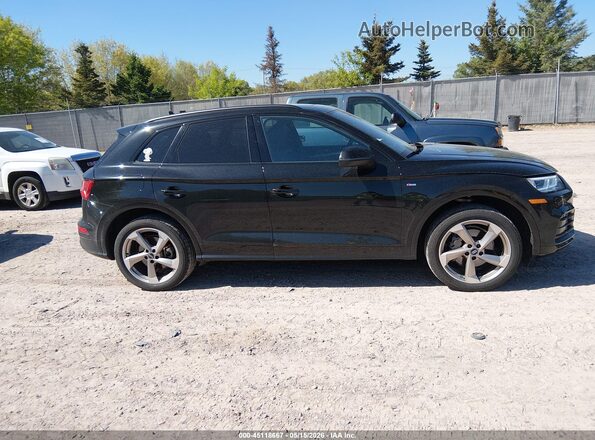 WA1ENAFY9L2111224 2020 AUDI Q5 Black Widok wnętrza z tyłu