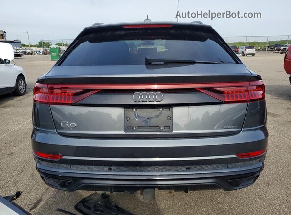 WA1EVAF10KD030666 2019 AUDI Q8 Gray Widok z tyłu
