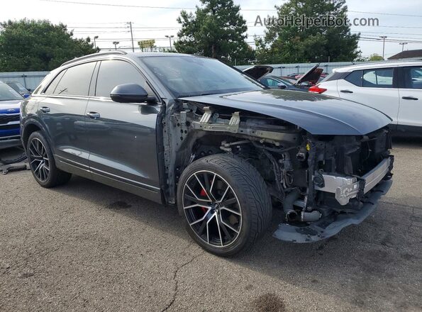 WA1EVAF10KD030666 2019 AUDI Q8 Gray Przód prawy