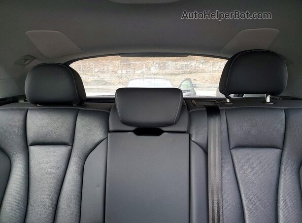 WA1EVAF10LD018020 2020 AUDI Q8 Black უკანა სავარძლების ხედი
