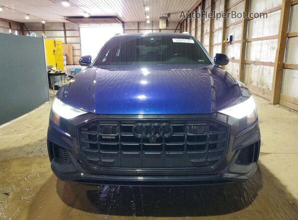 WA1EVAF12MD032194 2021 AUDI Q8 Blue Widok z przodu