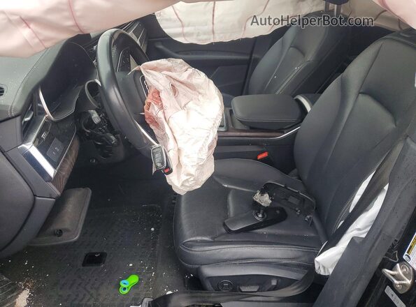 WA1EVAF14LD025620 2020 AUDI Q8 Черный Вид салона спереди