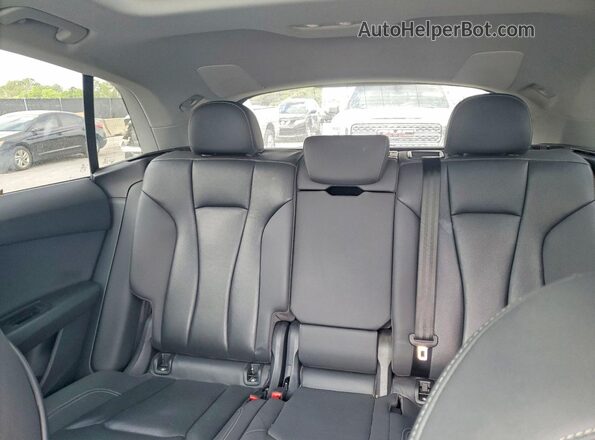 WA1EVAF15KD027259 2019 AUDI Q8 Blue Rear seats view