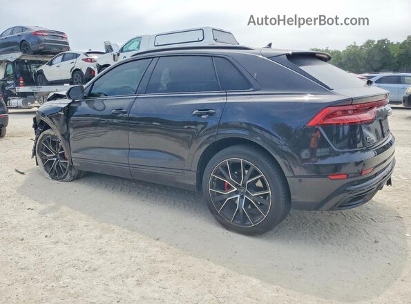 WA1EVAF15MD003773 2021 AUDI Q8 Black უკანა მარცხენა