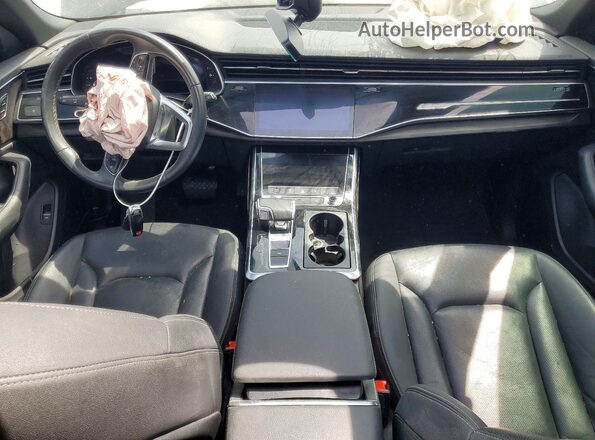 WA1EVAF15MD003773 2021 AUDI Q8 Black წინა პანელის ხედი