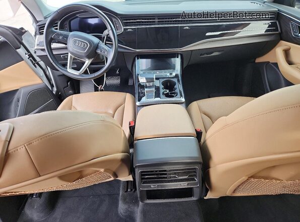 WA1EVAF18MD012905 2021 AUDI Q8 Белый Вид панели приборов