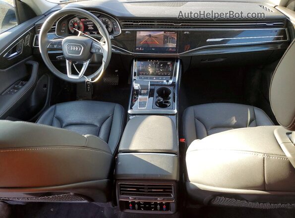 WA1EVBF12PD037969 2023 AUDI Q8 Gray წინა პანელის ხედი