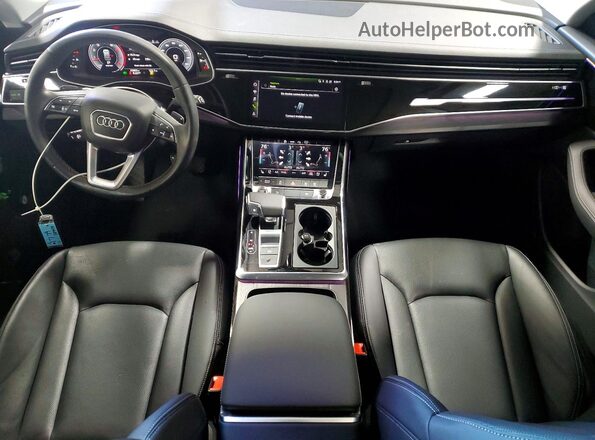 WA1EVBF18PD028211 2023 AUDI Q8 Black Вид панелі приладів