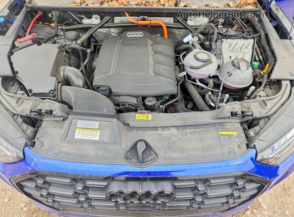 WA1F2AFY0P2102835 2023 AUDI Q5 Blue Widok wnętrza z tyłu