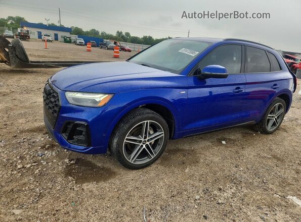WA1F2AFY0P2102835 2023 AUDI Q5 Blue Przód lewy