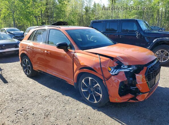 WA1FECF33S1058397 2025 AUDI Q3 Оранжевый Передняя правая четверть
