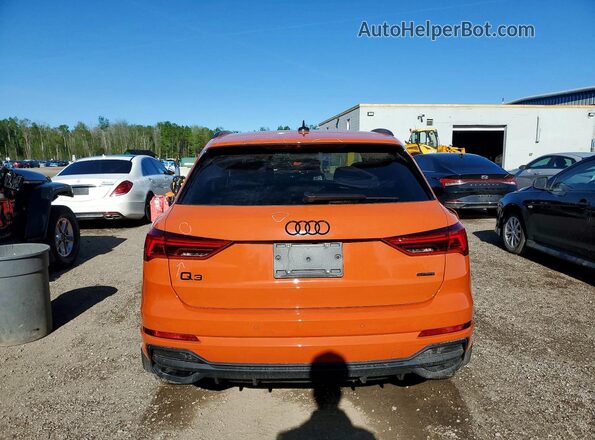 WA1FECF33S1058397 2025 AUDI Q3 Оранжевый Вид сзади