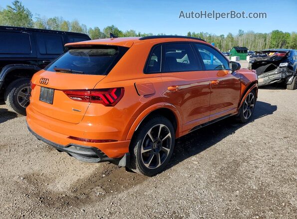 WA1FECF33S1058397 2025 AUDI Q3 Оранжевый Задняя правая четверть