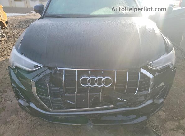WA1FECF36L1028554 2020 AUDI Q3 Black Շարժիչի բաժամունքի տեսք