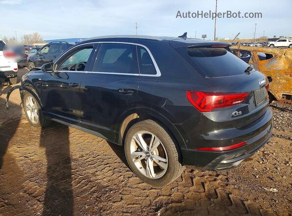 WA1FECF36L1028554 2020 AUDI Q3 Black Հետևի ձախ