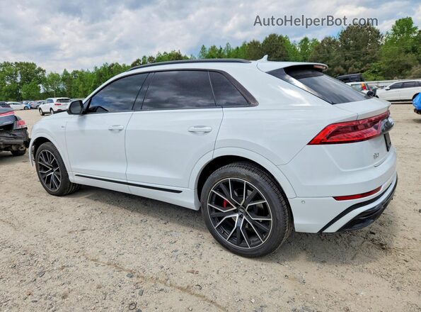 WA1FVAF10KD038786 2019 AUDI Q8 Белый Задняя левая четверть