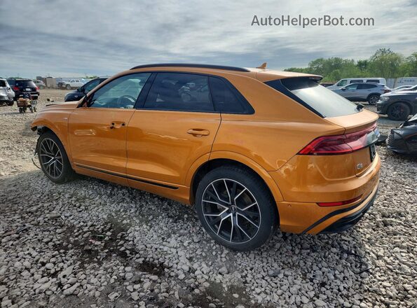 WA1FVAF11KD004582 2019 AUDI Q8 Orange Հետևի ձախ