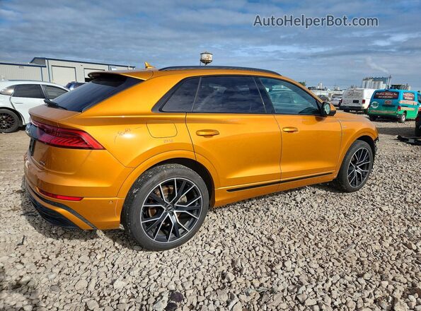 WA1FVAF11KD004582 2019 AUDI Q8 Orange Հետևի աջ