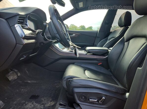 WA1FVAF11KD004582 2019 AUDI Q8 Orange Սալոնի դիմացի տեսք