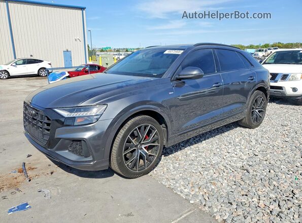 WA1FVAF13KD007757 2019 AUDI Q8 Gray Przód lewy