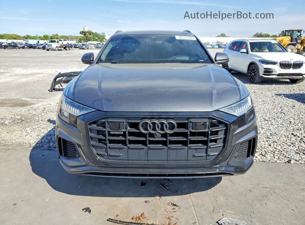 WA1FVAF13KD007757 2019 AUDI Q8 Gray Widok z przodu