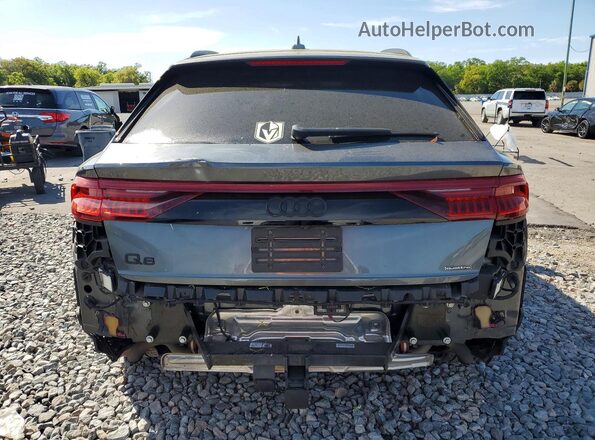 WA1FVAF13KD007757 2019 AUDI Q8 Gray Widok z tyłu
