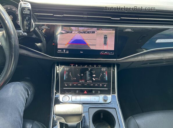 WA1FVAF16KD036914 2019 AUDI Q8 Черный Вид задних сидений
