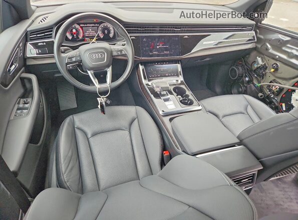 WA1FVAF17MD019669 2021 AUDI Q8 Gray Вид панелі приладів