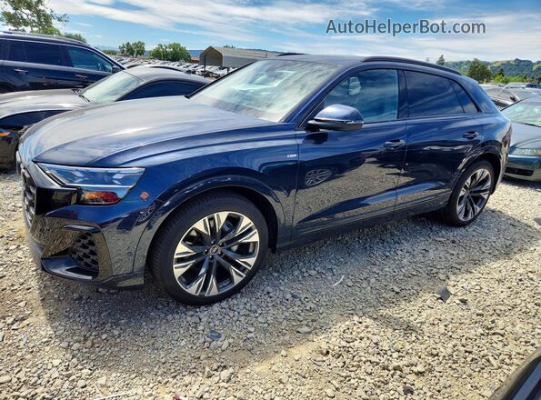 WA1FVBF10SD037286 2025 AUDI Q8 Синий Передняя левая четверть