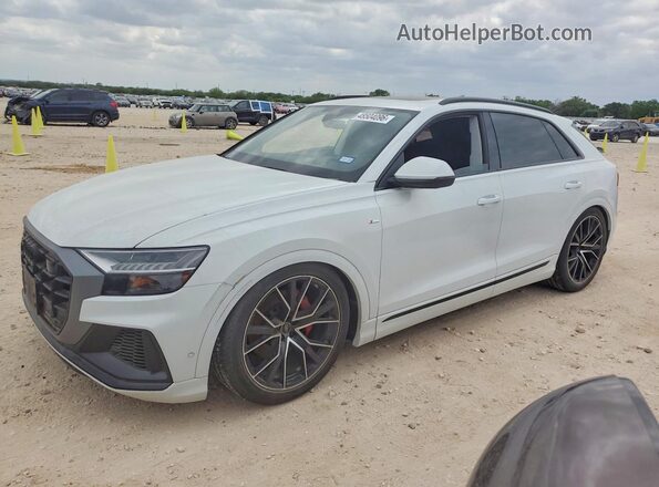 WA1FVBF15PD000600 2023 AUDI Q8 Белый Передняя левая четверть