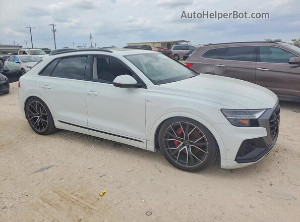 WA1FVBF15PD000600 2023 AUDI Q8 Белый Передняя правая четверть