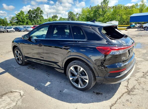 WA1G2BFZ2NP033956 2022 AUDI Q4 Black უკანა მარცხენა