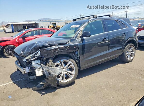 WA1GCCFS7HR000403 2017 AUDI Q3 Black Front left