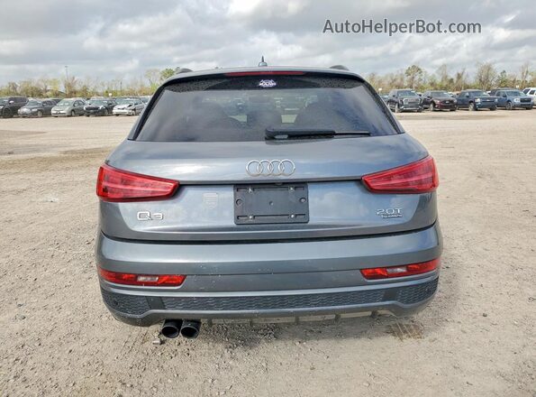 WA1GCCFSXHR002873 2017 AUDI Q3 Silver Вид ззаду