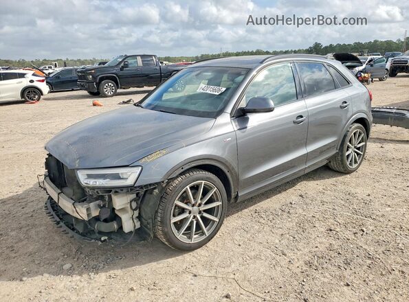 WA1GCCFSXHR002873 2017 AUDI Q3 Silver Передня ліва чверть