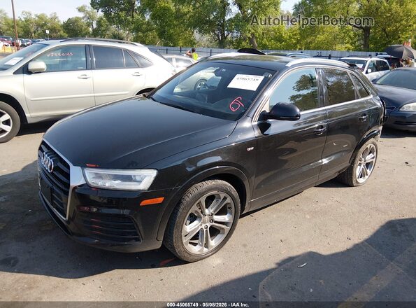 WA1GFCFS0GR001544 2016 AUDI Q3 Черный Передняя левая четверть