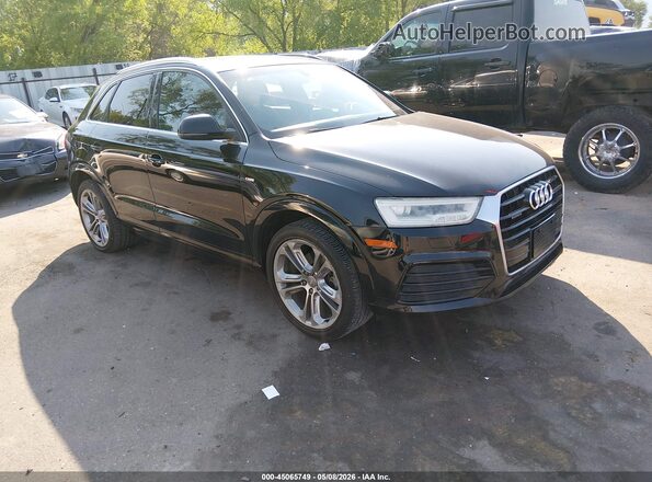 WA1GFCFS0GR001544 2016 AUDI Q3 Черный Передняя правая четверть