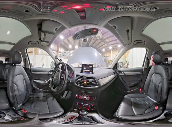 WA1GFCFS2GR012416 2016 AUDI Q3 Charcoal Панорамний вид салону 360°