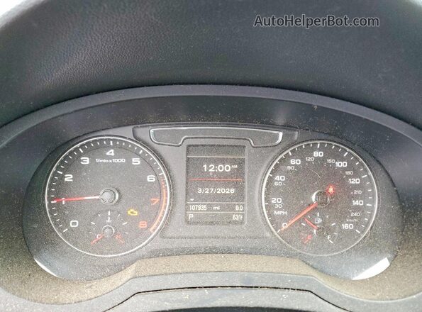 WA1GFCFS7GR022276 2016 AUDI Q3 White Widok zestawu wskaźników