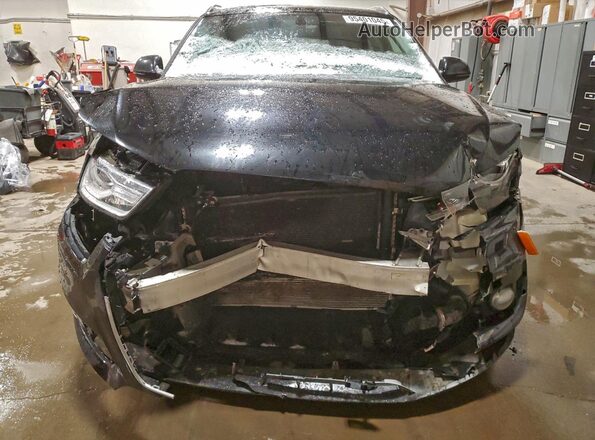 WA1HCCFS0JR010863 2018 AUDI Q3 Black Front view