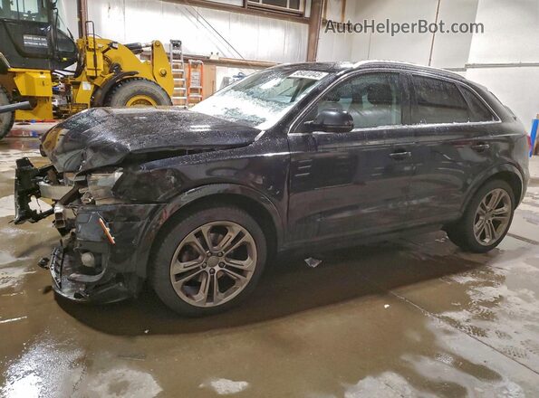 WA1HCCFS0JR010863 2018 AUDI Q3 Black Front left
