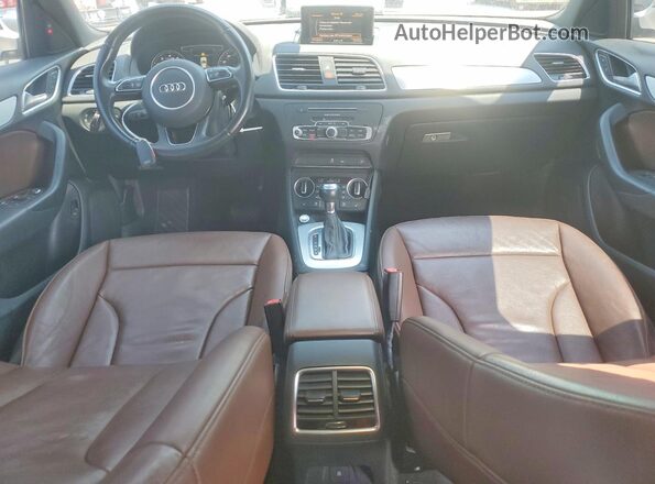 WA1HCCFS2JR031133 2018 AUDI Q3 White წინა პანელის ხედი