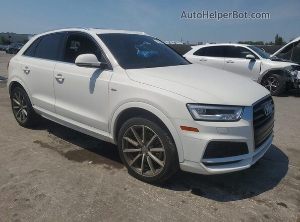 WA1HCCFS2JR031133 2018 AUDI Q3 White წინა მარჯვენა
